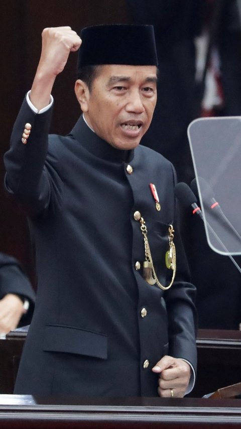 10 Tahun jadi Presiden, Jokowi Klaim Ekonomi Indonesia Tumbuh di Angka 5 Persen