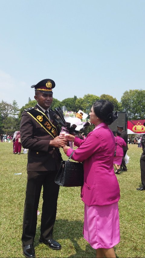 Selesaikan Pendidikan Perwira Polri, Ipda Wilfridus: Saya Siap Jalani Tugas-Tugas Baru