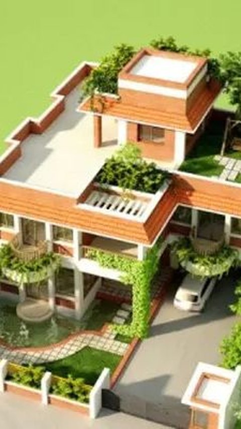 5 Desain Rumah 2 Lantai dengan Rooftop Estetik, Bikin Kumpul Keluarga Makin Hangat