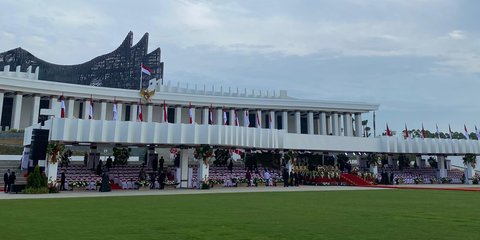 Dihadiri 1.400 Undangan, Begini Suasana Jelang Upacara HUT ke-79 RI di Istana Negara IKN