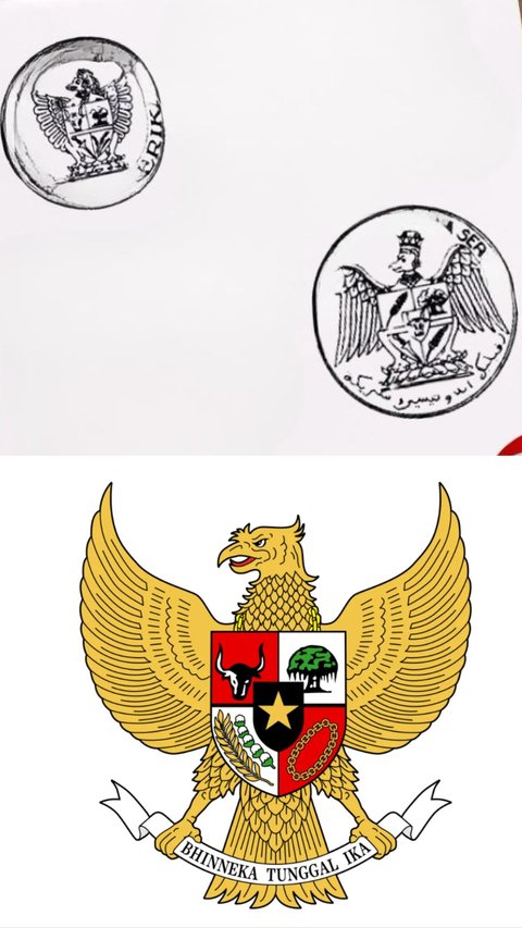 Transformasi Lambang Negara Garuda Pancasila, Awalnya Mirip Tokoh Wayang dan Punya Tangan