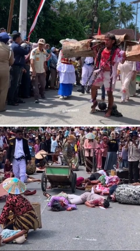 Penuh Keseruan, Momen Karnaval Juang 45 di Wakatobi Ini Curi Perhatian