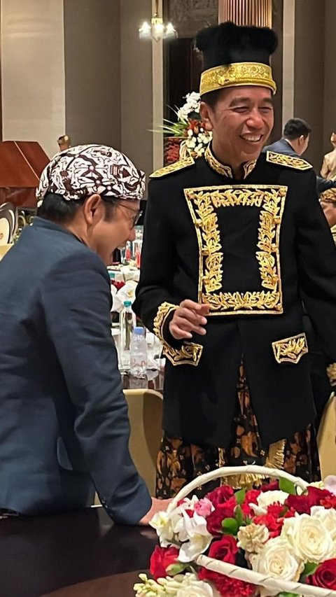 Cak Imin Pamer Tawa Lepas saat Dijamu Makan Siang Presiden Jokowi di IKN