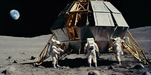 Astronot NASA Mulai Eksperimen Membuat Campuran Beton untuk Bangun Rumah di Bulan