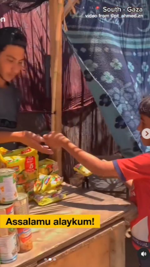 Anak di Gaza Beli Sebungkus Indomie buat Dimakan Berlima Sama Keluarganya, Sikap Seorang Pria & Penjual Ramai Jadi Sorotan