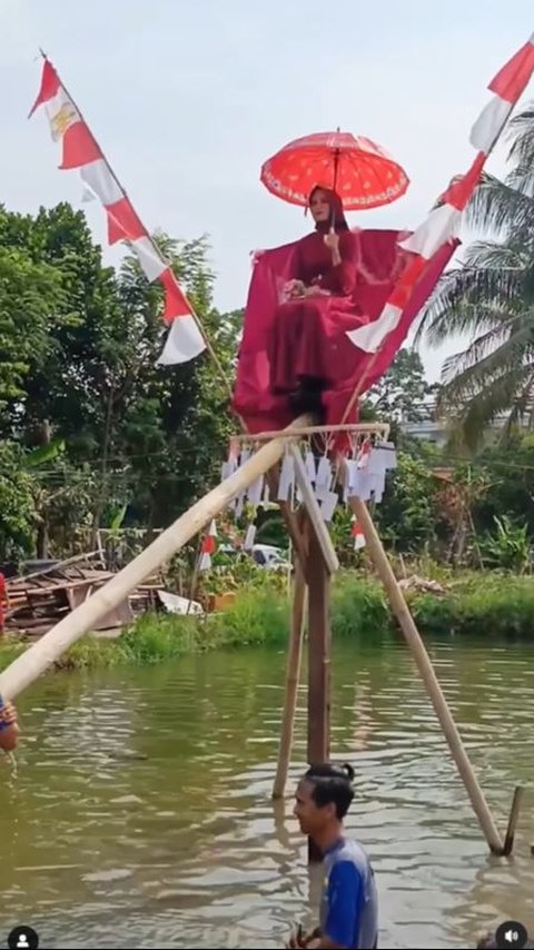 Creating a Stir, Viral Climbing the Pinang Contest with a Young Widow as the Prize