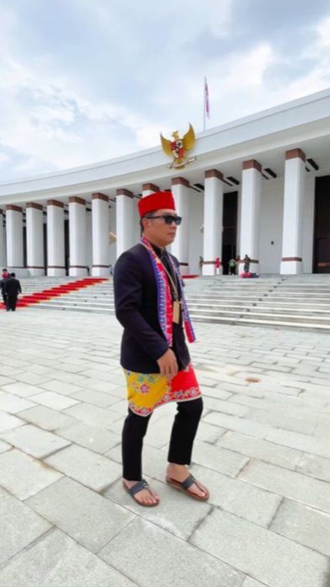 Portrait of Officials' Style at the 79th Anniversary Ceremony of the Republic of Indonesia in IKN, Focus on AHY's Wedding Attire