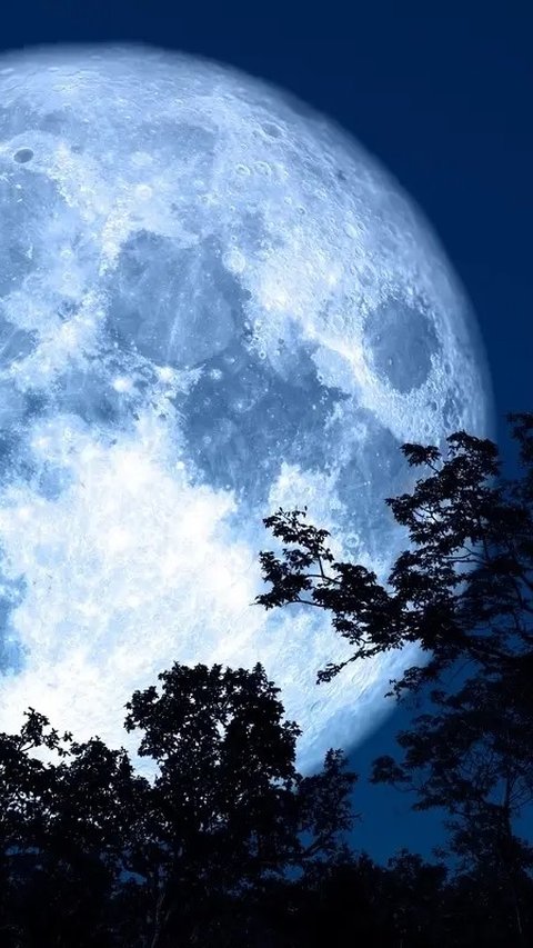 Jangan Sampai Terlewat! Super Blue Moon yang Langka Akan Mencapai Puncaknya Dini Hari Nanti