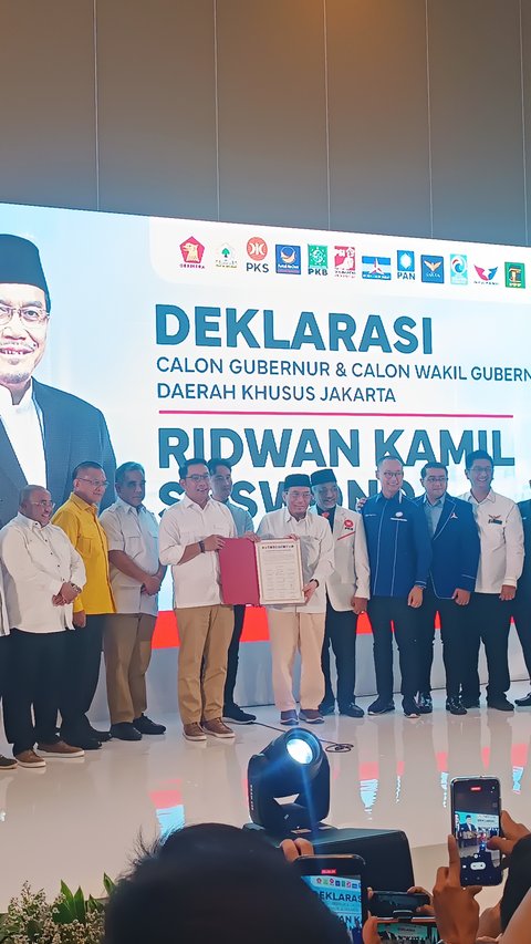 Breaking News: KIM Plus Resmi Usung Ridwan Kamil-Suswono di Pilkada Jakarta