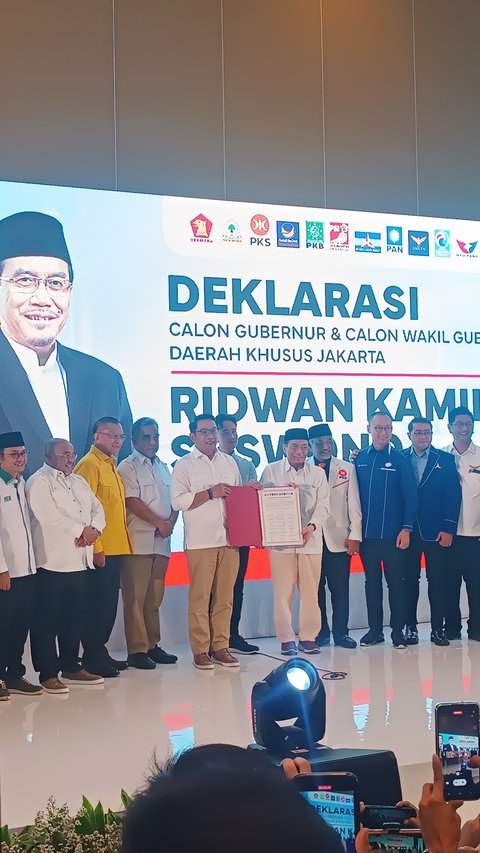 Ridwan Kamil Janji Lanjutkan Prestasi Anies, Ahok hingga Jokowi di Jakarta: Kami akan Sempurnakan