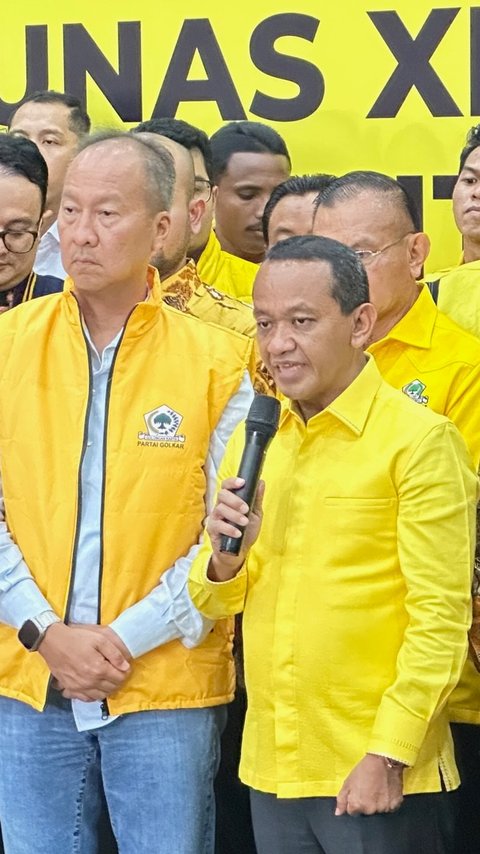 Bahlil Lahadalia Jadi Calon Tunggal Ketua Umum Partai Golkar