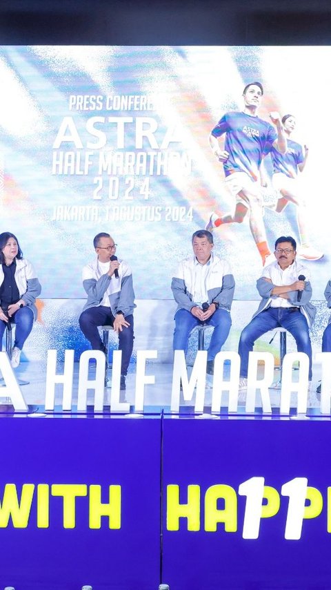 Run With Happiness, Astra Half Marathon 2024 Kampanyekan Pola Hidup Sehat Hingga Peduli Lingkungan