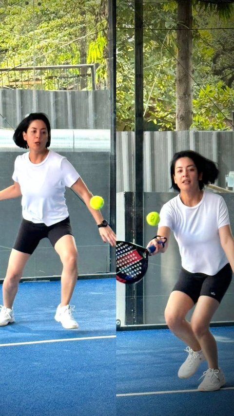 10 Photos of Lulu Tobing Practicing Padel, Focused on Her Appearance!