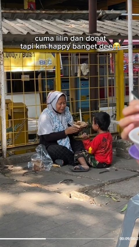 Although Simple, This Mother's 'Precious Moment' Celebrating Her Child's Birthday is Touching