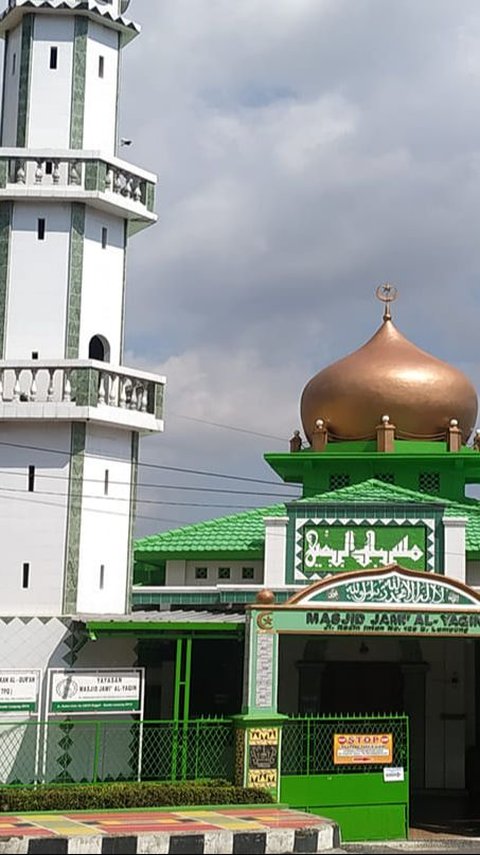 Mengunjungi Masjid Jami Al Yaqin Bandar Lampung, Dulu Melawan Belanda dengan Pengajian