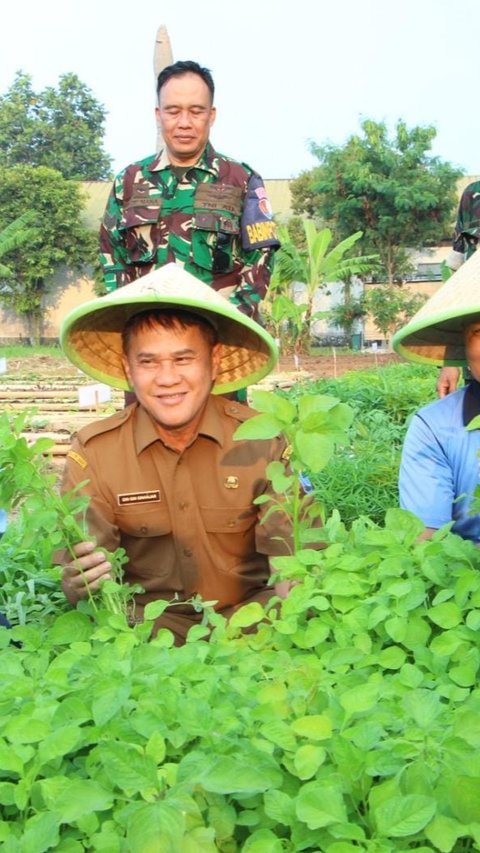 Dukung Program Ketahanan Pangan Nasional, Danlanud Husein Sastranegara Resmikan Lahan 'Ketahanan Pangan'