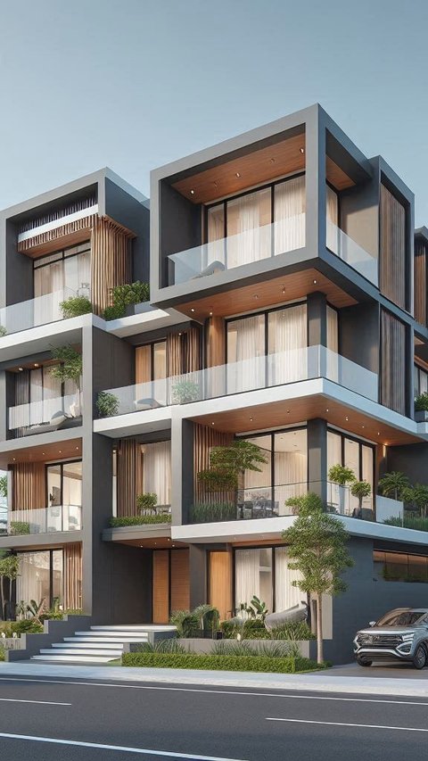 9 Ide Desain Rumah Minimalis 3 Lantai yang Terkesan Mewah, Elegan, dan Modern