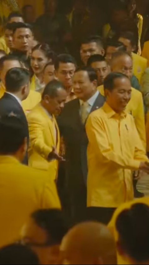 VIDEO: Momen Kedatangan Jokowi dan Gibran Hebohkan Munas Golkar, Dikawal Prabowo Luhut & Paloh