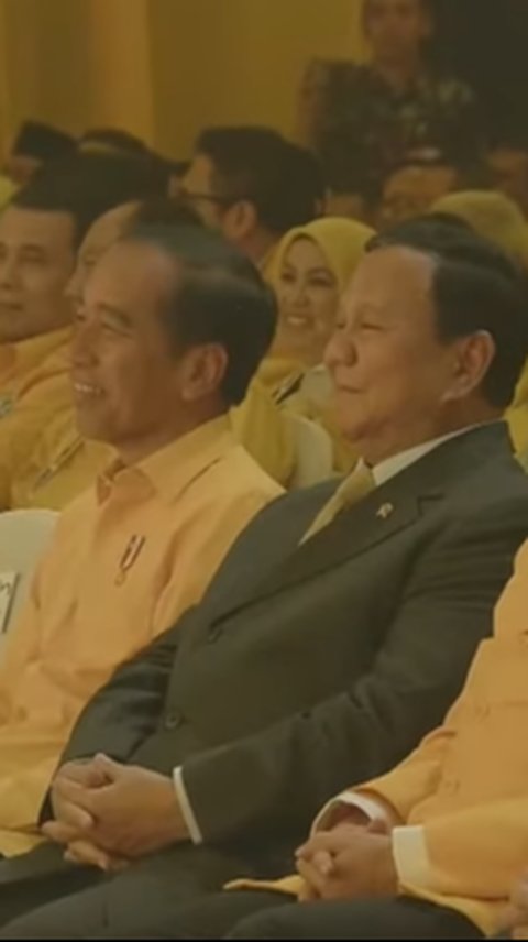 VIDEO: Momen Kocak, Bahlil Pangling Jokowi Baju Kuning Dikira Kader Baru 