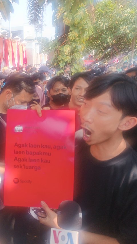 Sederet Artis Ibu Kota Turun ke Jalan Ikut Demo di Depan DPR Tolak RUU Pilkada