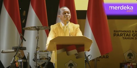 Sebelum Jadi Ketua Umum Sudah Ada yang Koordinasi Kepada Komandan, Bahlil Geleng-geleng Kepala Sampai Tepuk Jidat 'Golkar-golkar'