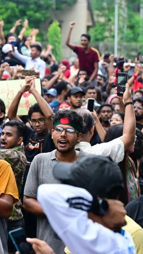 Kondisi Bangladesh Rusuh Diserbu Ratusan Mahasiswa, Semua Ujian SMA dan Setara Dibatalkan