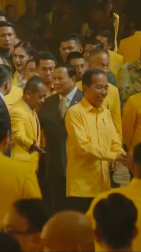 VIDEO: Jokowi Senang Golkar Partai Terbuka, Ketumnya dari Jawa, Aceh Sampai Papua