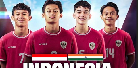 Saksikan Laga Uji Coba Timnas Indonesia U-17 VS Timnas India U-17 Hanya di Vidio