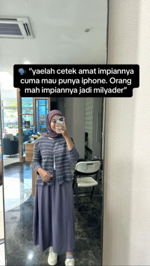 Sempat Diremehkan karena Punya Impian Beli Iphone, Kisah Menabung Perempuan Ini Viral