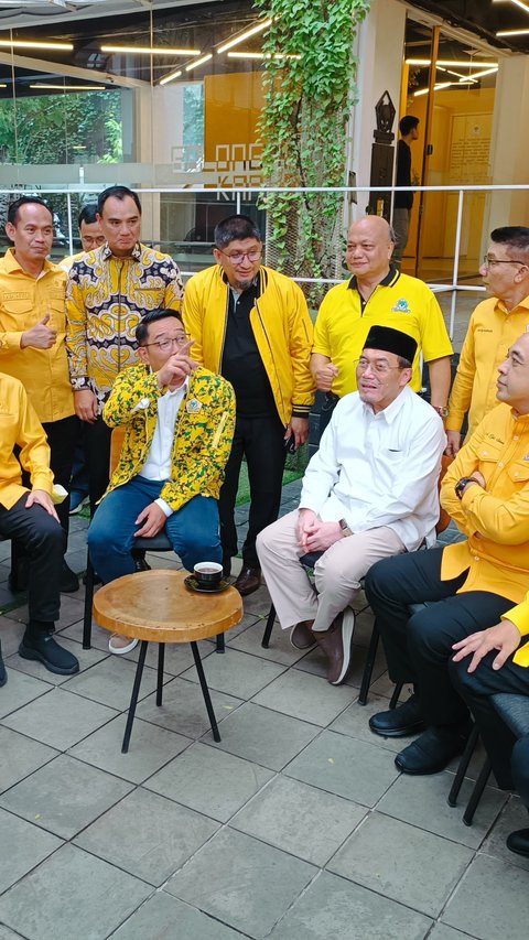 RK-Suswono Sambangi DPD Golkar DKI Jakarta: Konsolidasi Jelang Pendaftaran