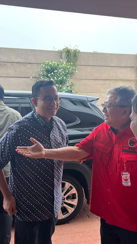 Respons Parpol KIM Plus saat Anies Sambangi PDIP