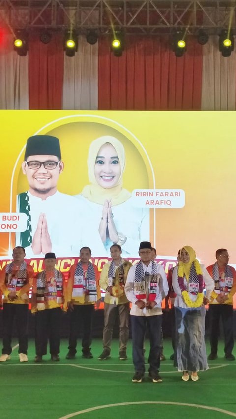 Pasangan Imam-Ririn Resmi Deklarasi Maju Pilkada Depok 2024, Target 80 Persen Suara