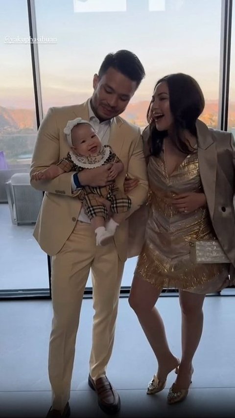 Potret Cantik Jessica Mila saat Hadir dalam Acara Pernikahan Clarissa Tanoe di Amerika Serikat, Penampilan Lucu Baby Kyarra Bikin Salfok