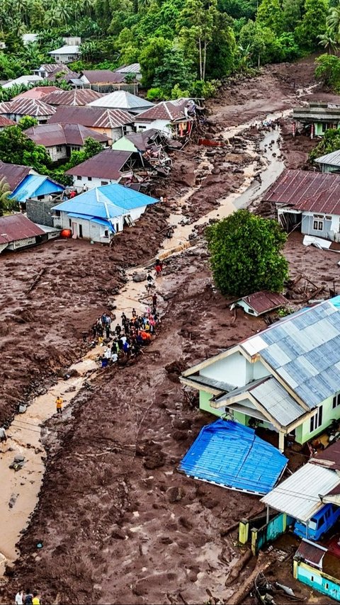 FOTO: Penampakan Banjir Bandang Dahsyat Menyapu Kota Rua di Ternate, Korban Meninggal Dunia Terus Bertambah