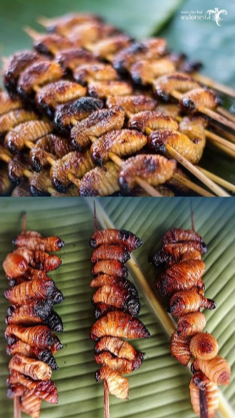 Mencicipi Sate Ulat Sagu Khas Raja Ampat, Kuliner Kaya Protein yang Bikin Ketagihan