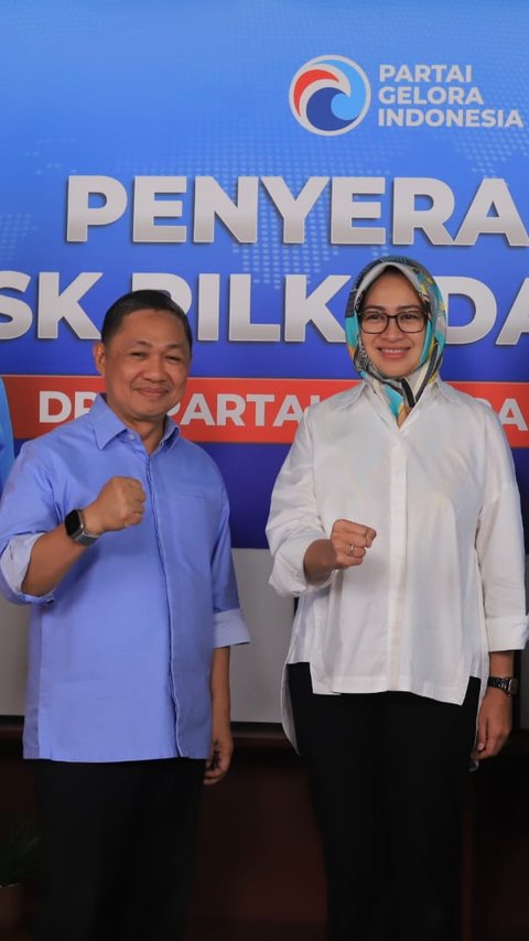 Gelora Dukung Airin-Ade di Pilkada Banten 2024