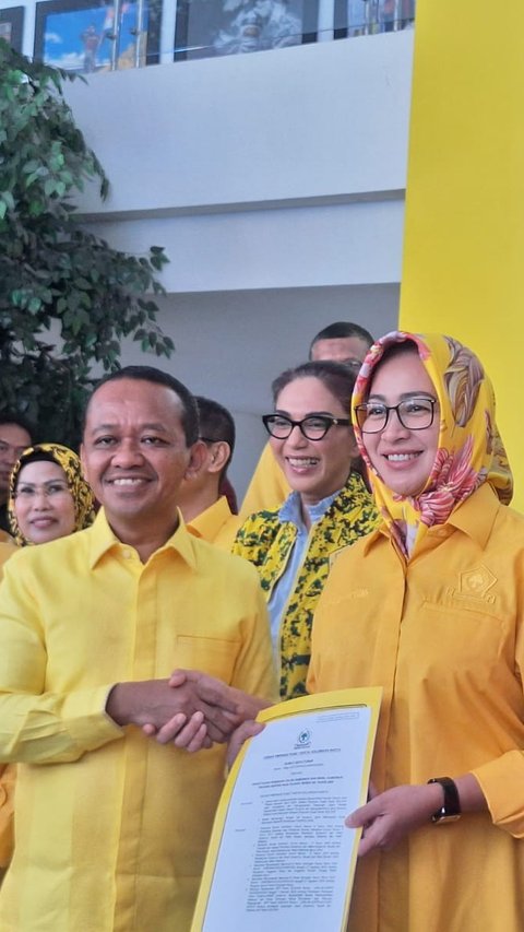 Bahlil Puji Airin Kader Terbaik Golkar: Sangat Bagusnya, Ada yang Minta