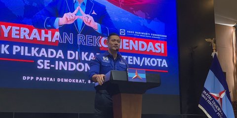 VIDEO: Celetuk AHY Sindir Partai Sebelah Belum Usung Cagub Karena Tak Jadi Kader 