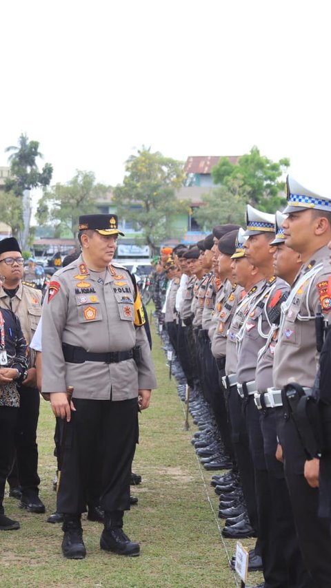 Polda Riau Kerahkan 6.756 Personel Amankan Pilkada Serentak 2024