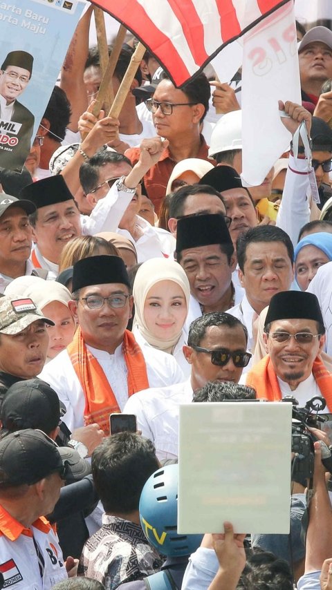 Ridwan Kamil dan Suswono Lakukan Ritual Ini Sebelum Daftar Cagub-Cawagub ke KPU