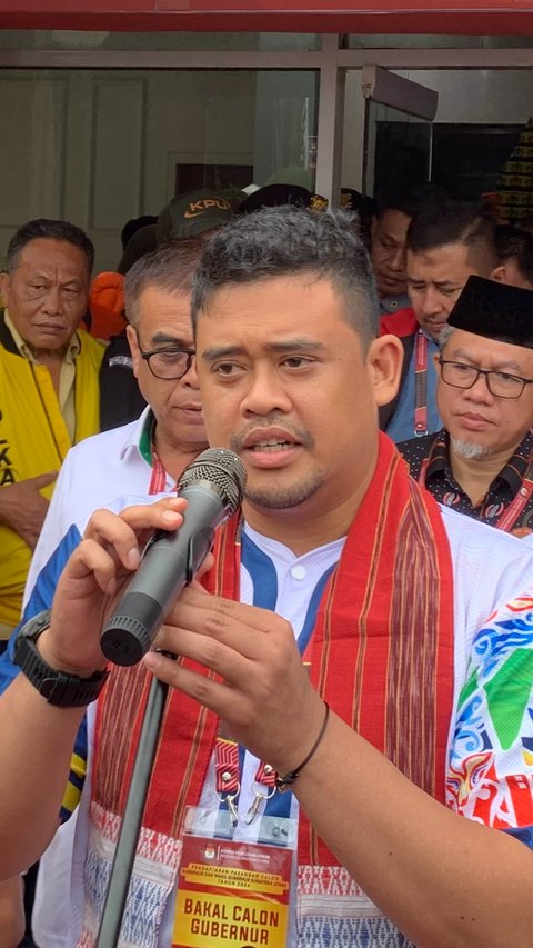 KPU Sumut Nyatakan Berkas Pendaftaran Bobby - Surya Lengkap