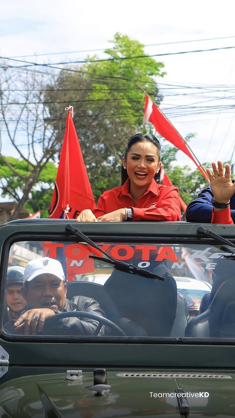 7 Potret Kris Dayanti Maju jadi Calon Wali Kota Batu, Sejumlah Seleb dan Public Figure Beri Dukungan