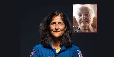 Respons Seorang Ibu saat Tahu Anaknya Sunita Williams Astronot NASA Terjebak di Stasiun Ruang Angkasa