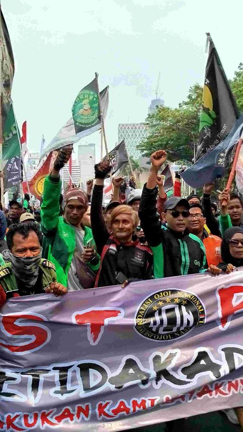 Tuntutan Demo Ojol ke Pemerintah: Revisi Aturan Tarif Layanan hingga Payung Hukum Pengemudi