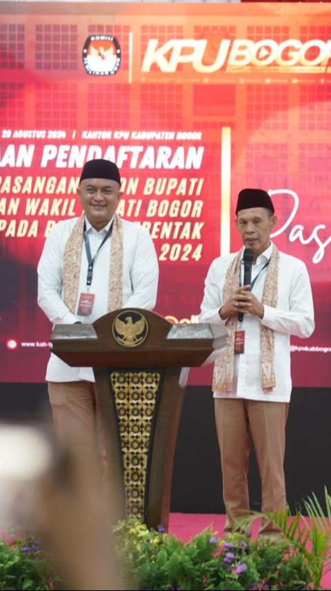 Rudy-Jaro Ade Sudah Daftar Pilkada Kabupaten Bogor, Lawan Calon PDIP atau Kotak Kosong?