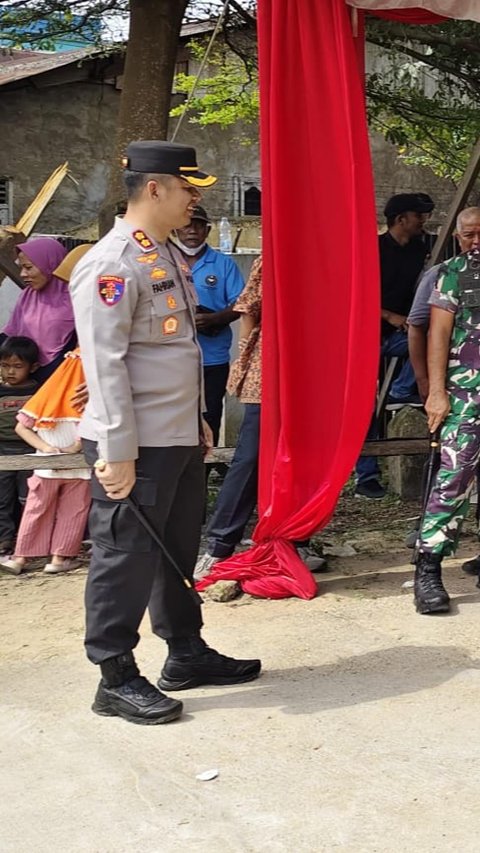 AKBP Fahrian Pantau Pengamanan Pendaftaran Calon Kepala Daerah Inhu