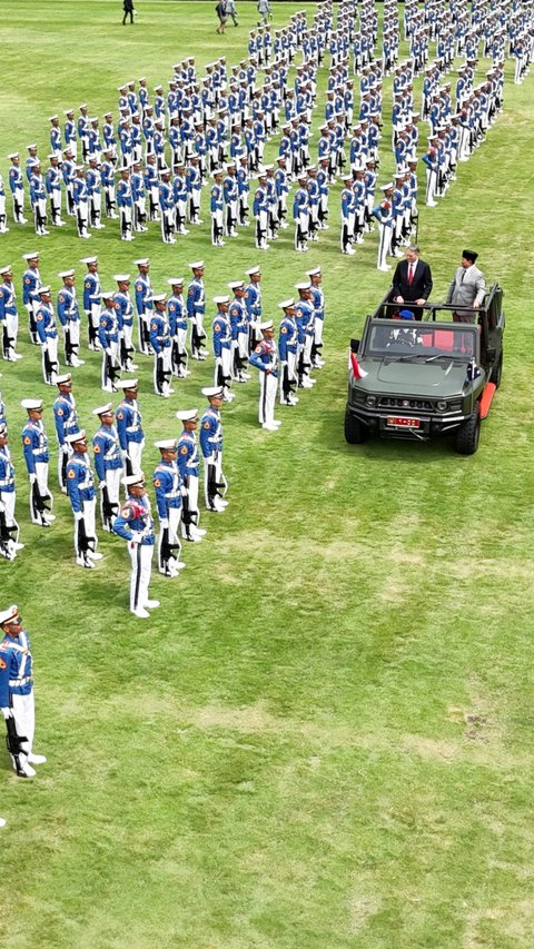 Momen Menhan Australia Diajak Prabowo ke Akmil Magelang, Dibuat Terkagum-kagum Parade Taruna