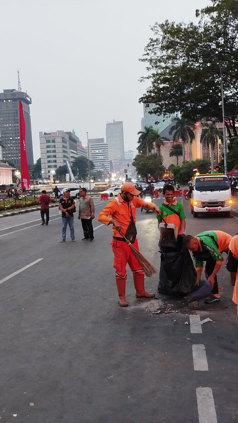 Usai Ditemui Perwakilan Kominfo, Driver Ojol Bubarkan Diri dengan Tertib