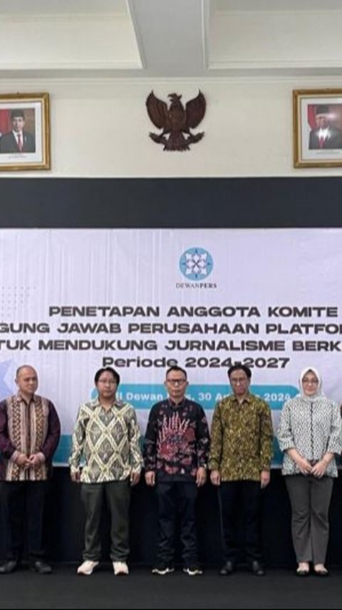 Dewan Pers Tetapkan 11 Anggota Komite Perpres Publisher Rights