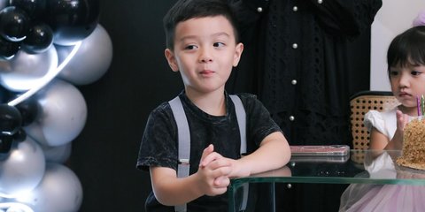 Jelang Usia 4 Tahun, ini Potret Terbaru Air Rumi Akbar Anak Irish Bella yang Makin Ganteng